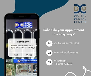 Digital Dental Center Pattaya - Specialized Dental Implant and Cosmetic, the Invisalign Diamond Provider in Pattaya.